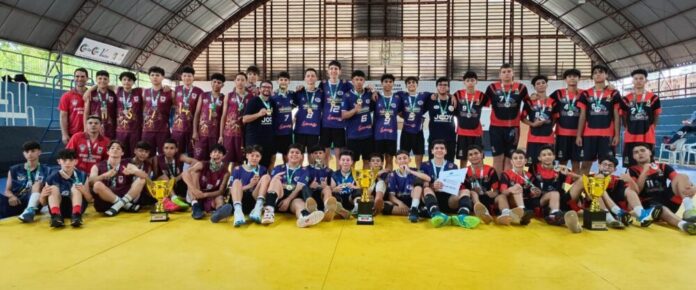 Definido os campeões da temporada do Estadual de Voleibol Sub-15